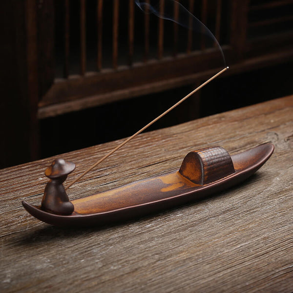 Zen Serenity Incense Holder | The Meditative Angler's Retreat